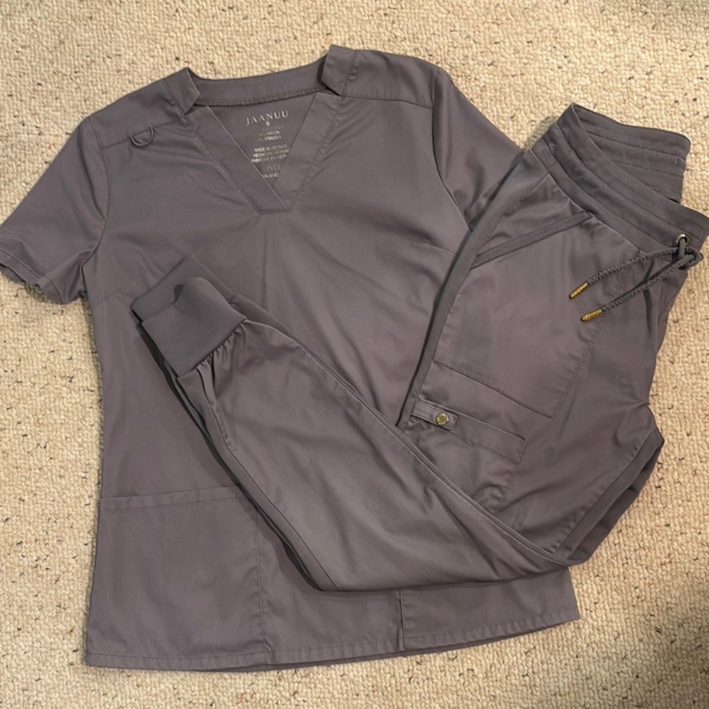 Jaanuu Grey Scrub Set sz. S